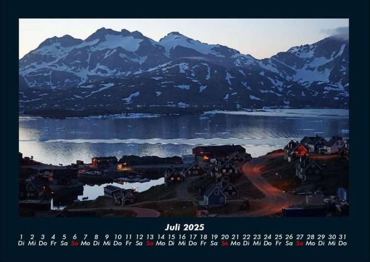 Produktbild: Bergige Welten 2025 Fotokalender DIN A4