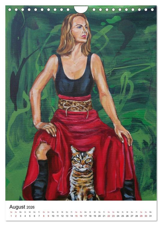 Produktbild: FLAMENCAS (Wandkalender 2026 DIN A4 hoch), CALVENDO Monatskalender