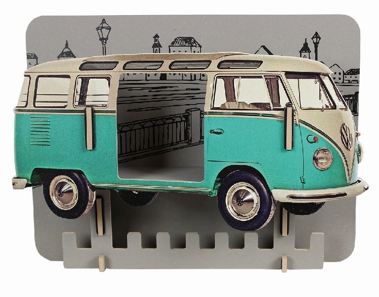 Produktbild: Werkhaus Garderobe VW T1 - t&uuml;rkis