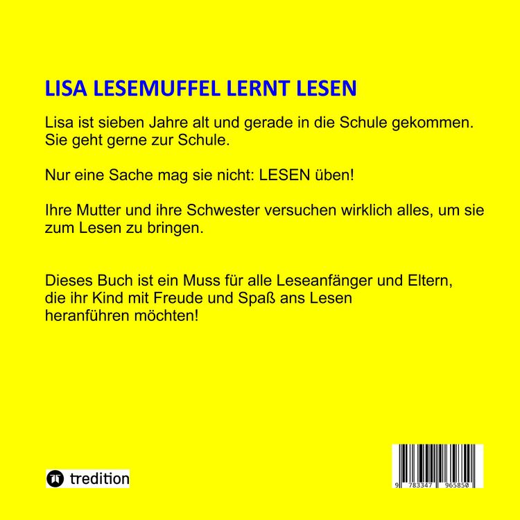 Produktbild: Lisa Lesemuffel lernt lesen