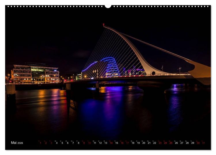 Produktbild: Dublin (Wandkalender 2026 DIN A2 quer), CALVENDO Monatskalender