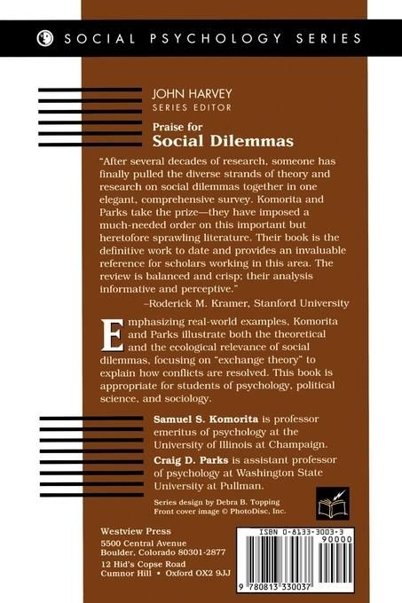 Produktbild: Social Dilemmas