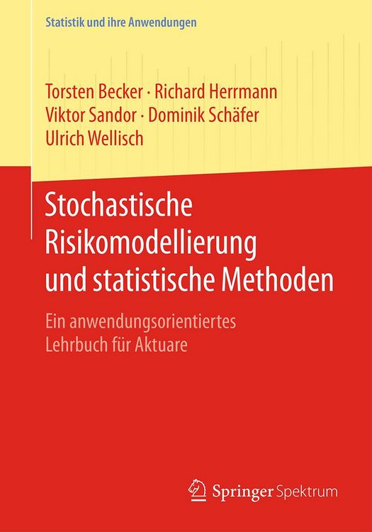 Produktbild: Stochastische Risikomodellierung und statistische Methoden