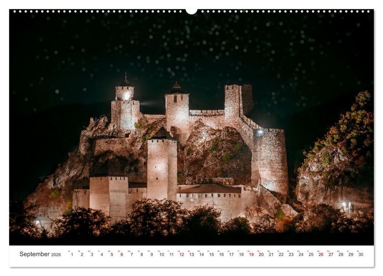 Produktbild: Serbien - Mosaikstein des Balkans (Wandkalender 2026 DIN A2 quer), CALVENDO Monatskalender