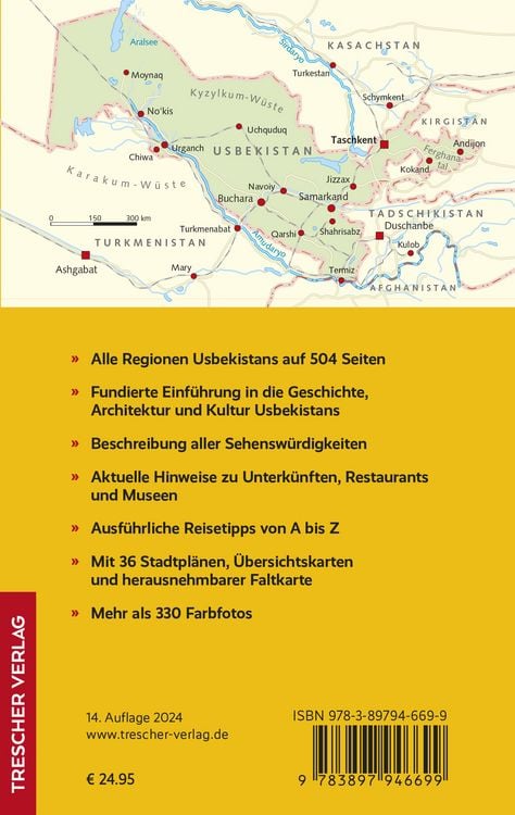 Produktbild: TRESCHER Reisef&uuml;hrer Usbekistan