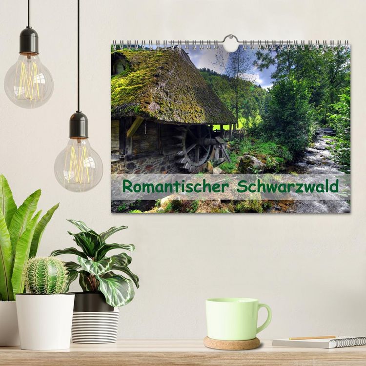 Produktbild: Romantischer Schwarzwald (Wandkalender 2026 DIN A4 quer), CALVENDO Monatskalender