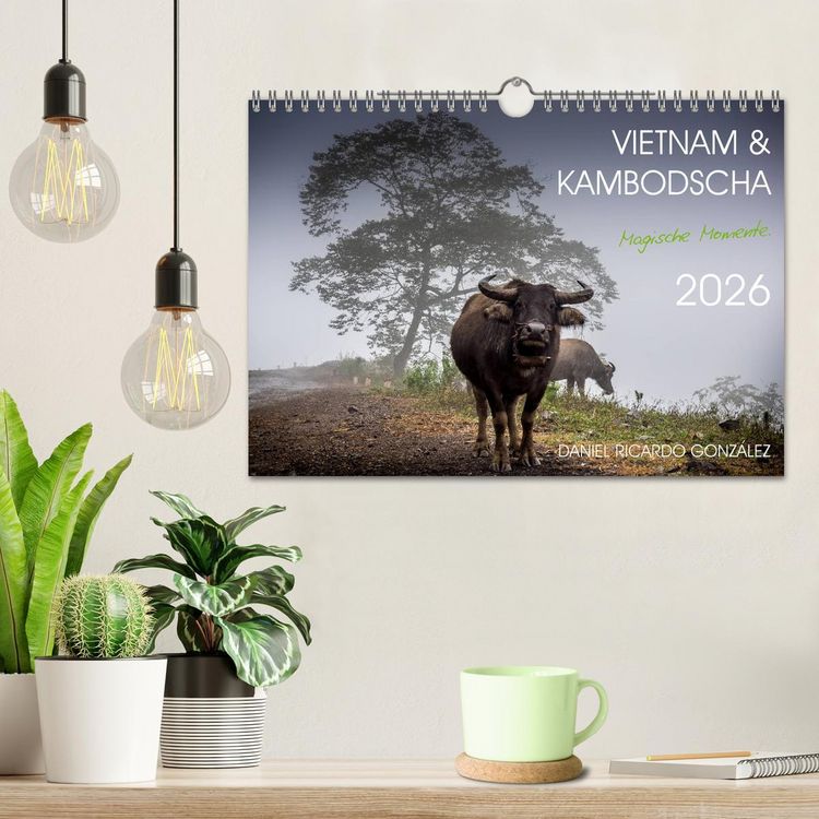 Produktbild: Vietnam und Kambodscha - Magische Momente. (Wandkalender 2026 DIN A4 quer), CALVENDO Monatskalender