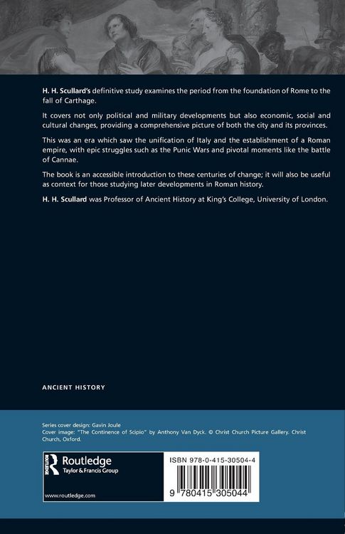 Produktbild: A History of the Roman World 753-146 BC