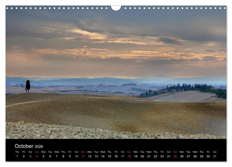Produktbild: Tuscany (Wall Calendar 2026 DIN A3 landscape), CALVENDO 12 Month Wall Calendar