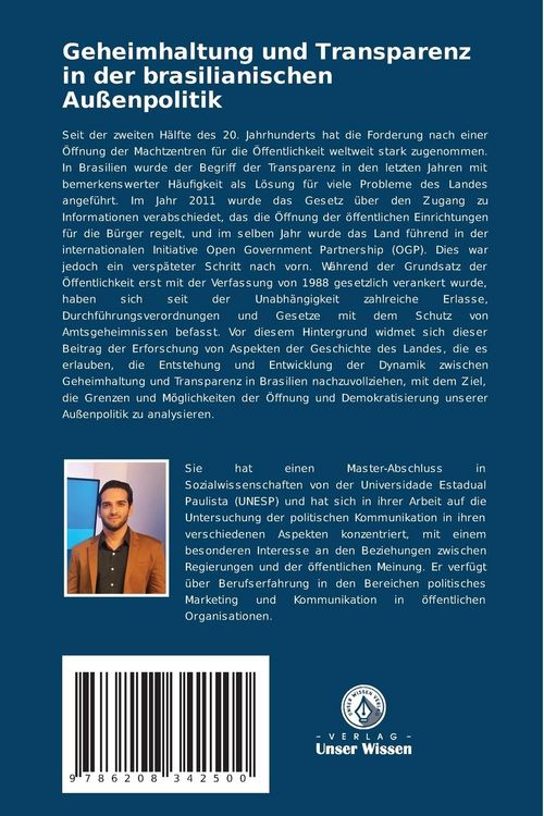 Produktbild: Geheimhaltung und Transparenz in der brasilianischen Au&szlig;enpolitik