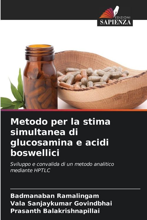 Produktbild: Metodo per la stima simultanea di glucosamina e acidi boswellici