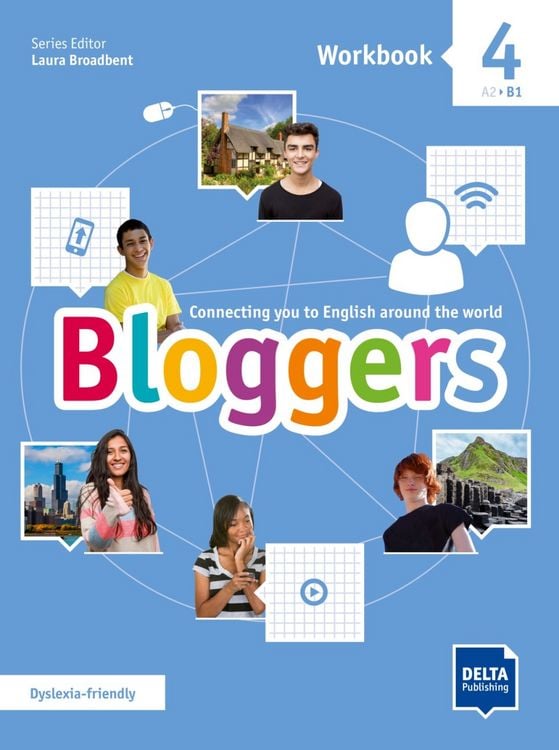 Produktbild: Bloggers 4 / Workbook + Delta Augmented + Online Extras