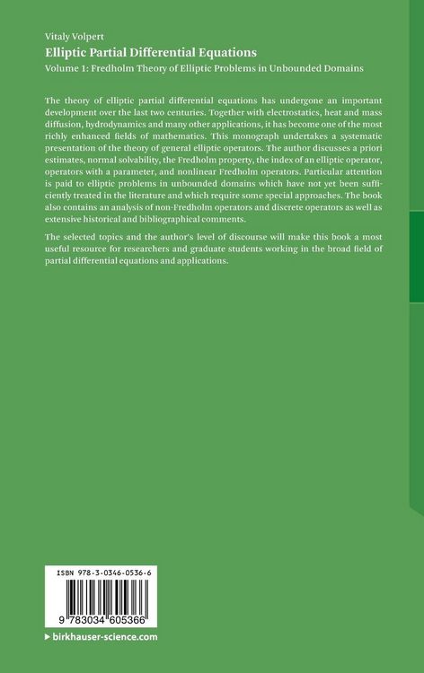 Produktbild: Elliptic Partial Differential Equations