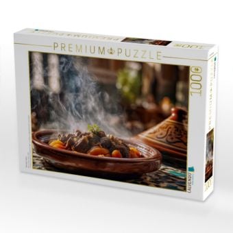 Produktbild: CALVENDO Puzzle Marokko: Tajine | 1000 Teile Lege-Gr&ouml;&szlig;e 64x48cm Foto-Puzzle f&uuml;r gl&uuml;ckliche Stunden