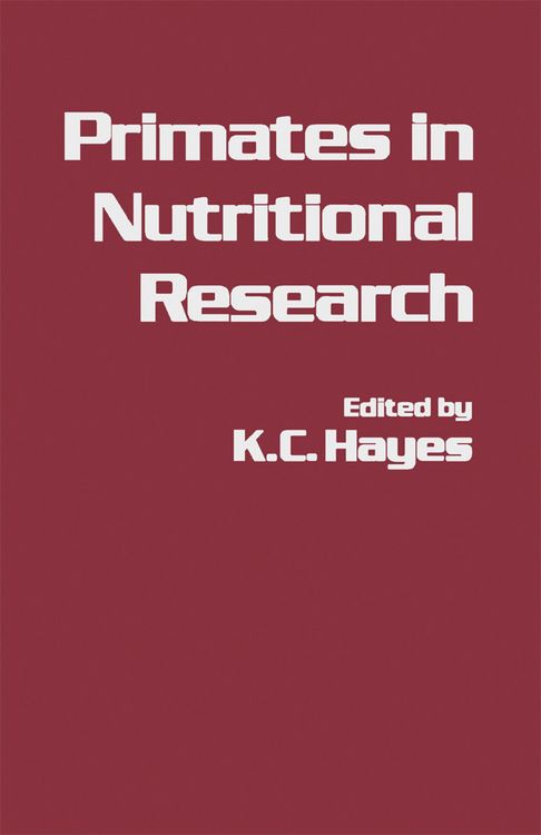 Produktbild: Primates in Nutritional Research