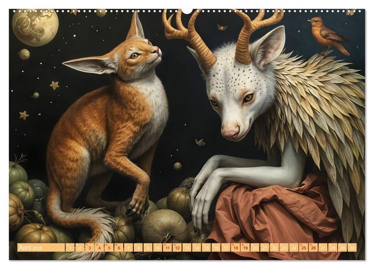 Produktbild: Unerkl&auml;rlich (hochwertiger Premium Wandkalender 2026 DIN A2 quer), Kunstdruck in Hochglanz