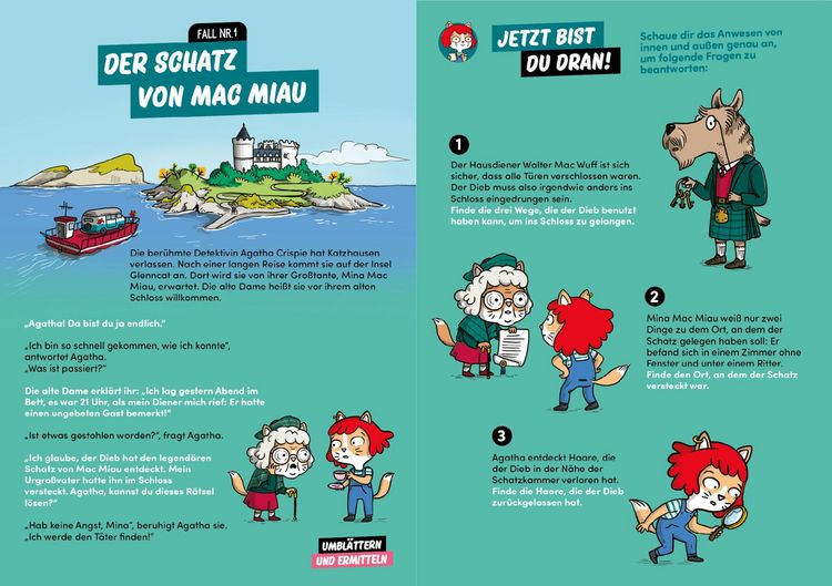 Produktbild: Agatha Crispie auf Spurensuche &ndash; Geschichten mit Bilderr&auml;tseln