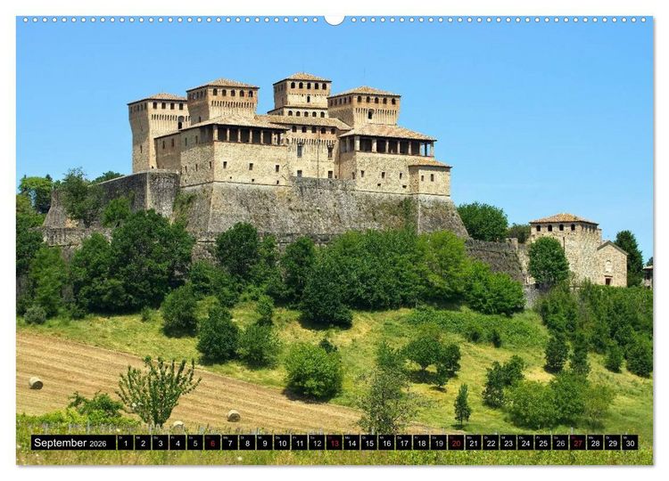 Produktbild: Emilia-Romagna (Wandkalender 2026 DIN A2 quer), CALVENDO Monatskalender