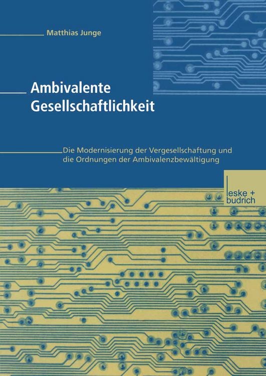 Produktbild: Ambivalente Gesellschaftlichkeit