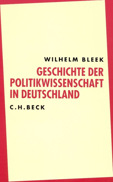Produktbild: Geschichte der Politikwissenschaft in Deutschland