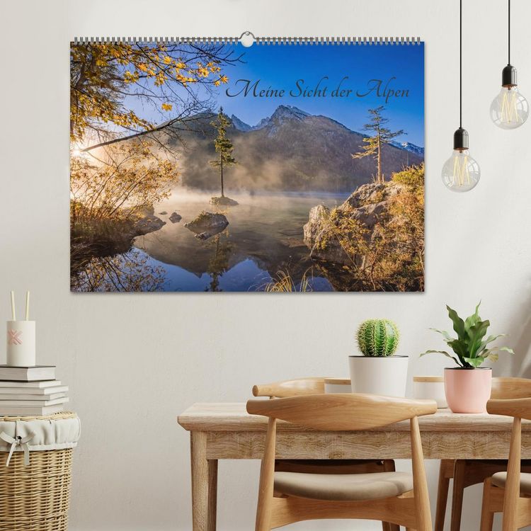 Produktbild: Meine Sicht der Alpen (Wandkalender 2026 DIN A2 quer), CALVENDO Monatskalender