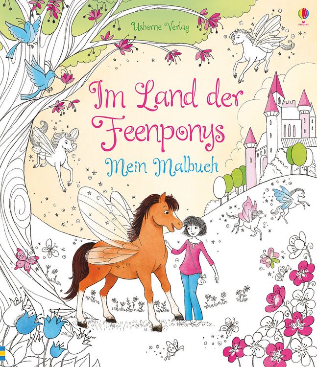 Produktbild: Im Land der Feenponys: Mein Malbuch