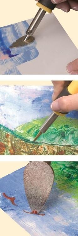 Produktbild: PEBARO 0279 - Encaustic Bastelset, Kreativ Set inkl. Wachsfarben und Malkarten