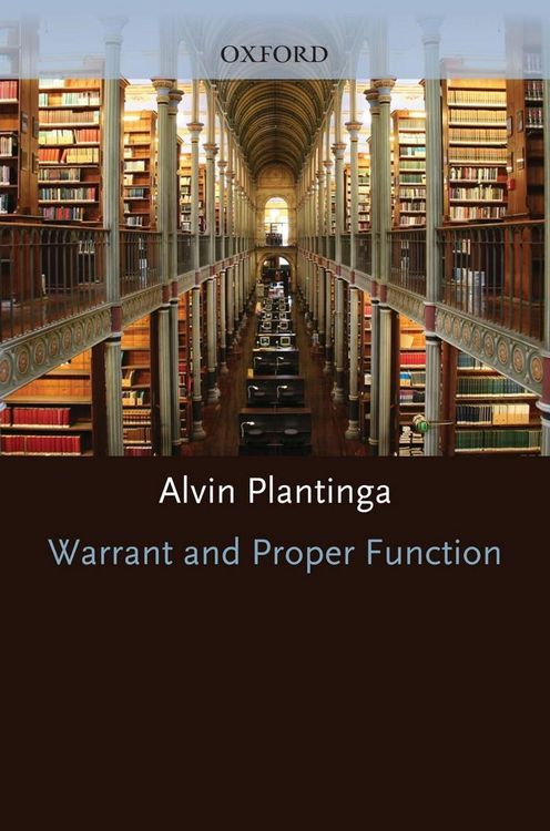 Produktbild: Warrant and Proper Function