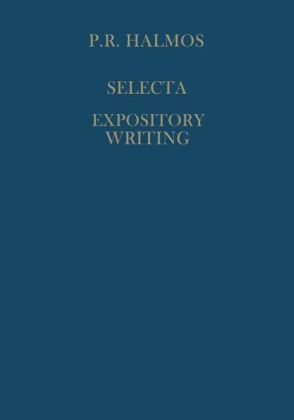 Produktbild: Halmos, P: Selecta II - Expository Writings