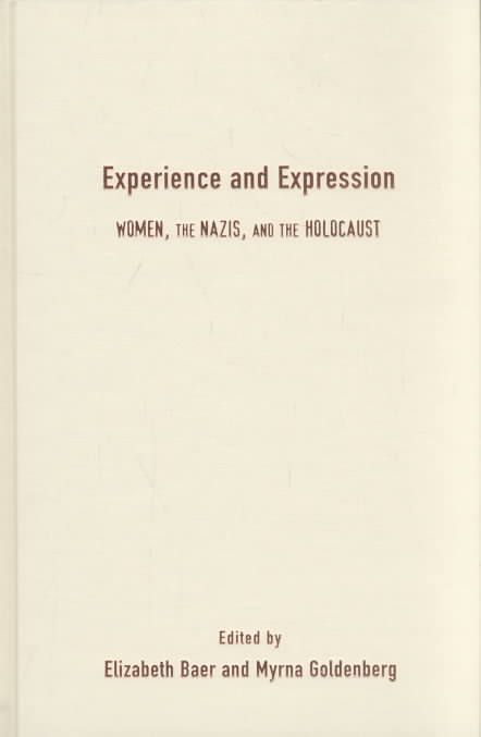 Produktbild: Experience and Expression: Women, the Nazis, and the Holocaust