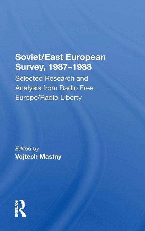 Produktbild: Soviet/East European Survey, 1987-1988