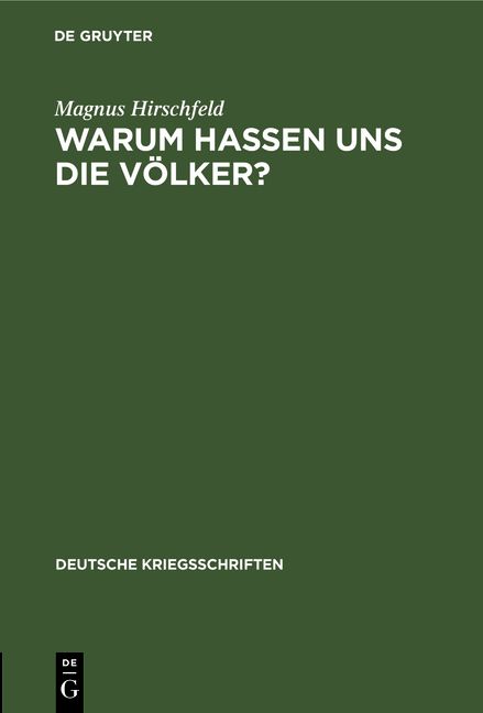 Produktbild: Warum hassen uns die V&ouml;lker?