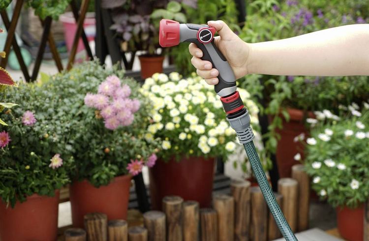 Produktbild: TOOLCRAFT 1561115 Kunststoff Schlauchkupplung 19mm (3/4\") &Oslash; Wasserstop