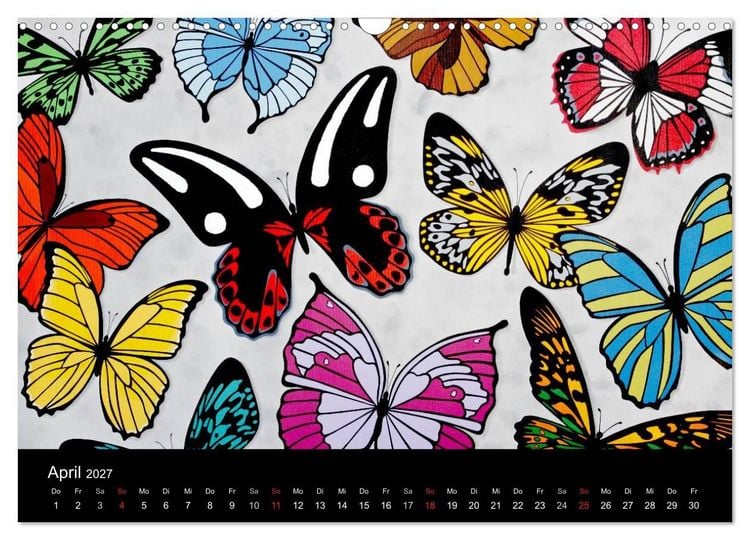 Produktbild: Humorvolle PopArt - Kunstkalender von Claudia Elsner (Wandkalender 2027 DIN A3 quer), CALVENDO Monatskalender