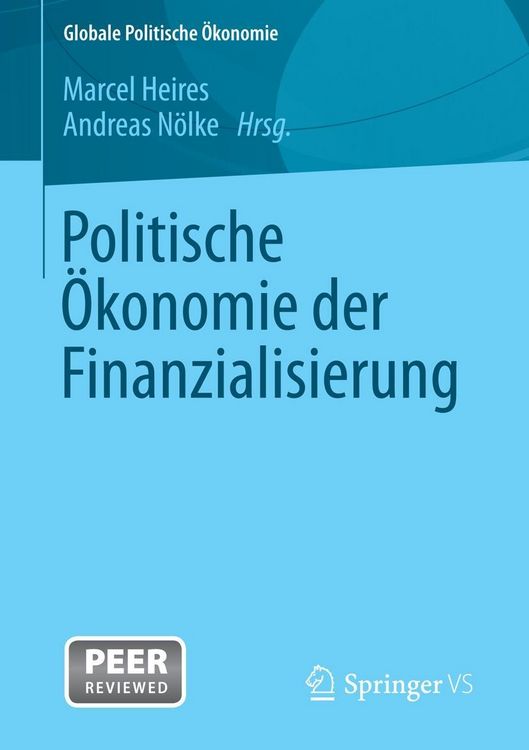 Produktbild: Politische &Ouml;konomie der Finanzialisierung