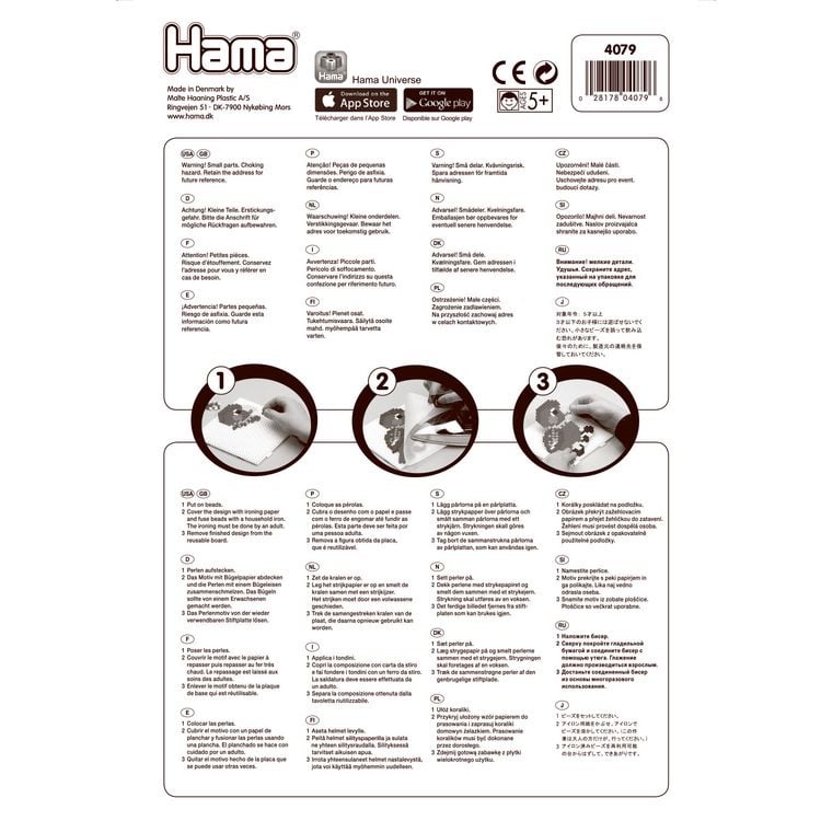 Produktbild: Hama&reg; B&uuml;gelperlen Blister Pegasus 2.000 St&uuml;ck.