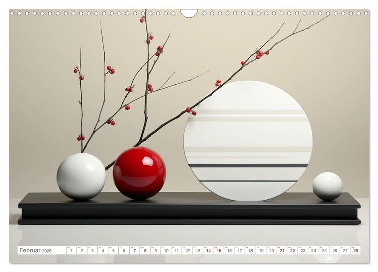 Produktbild: Zen (Wandkalender 2026 DIN A3 quer), CALVENDO Monatskalender