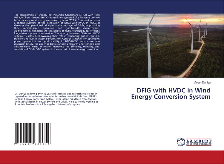 Produktbild: DFIG with HVDC in Wind Energy Conversion System