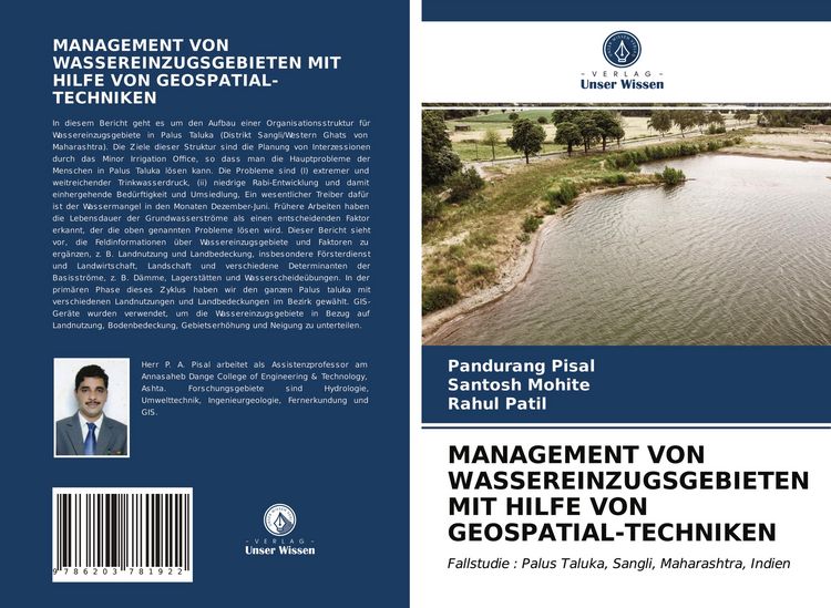 Produktbild: Management von Wassereinzugsgebieten mit Hilfe von Geospatial-Techniken