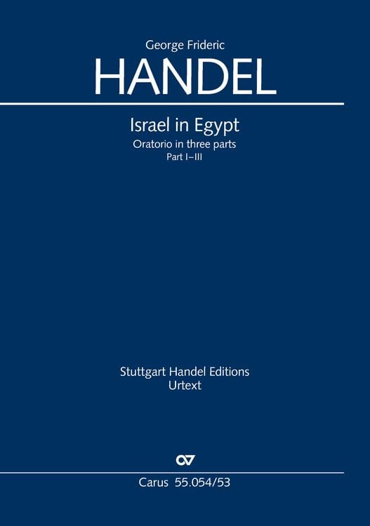 Produktbild: Israel in Egypt - Part I-III (Klavierauszug englisch)