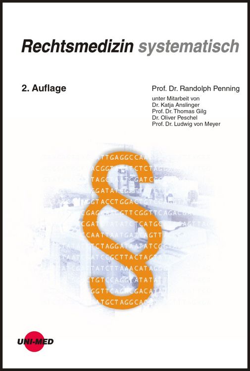 Produktbild: Rechtsmedizin systematisch