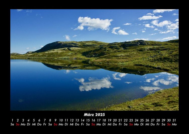 Produktbild: Berglandschaften 2025 Fotokalender DIN A3