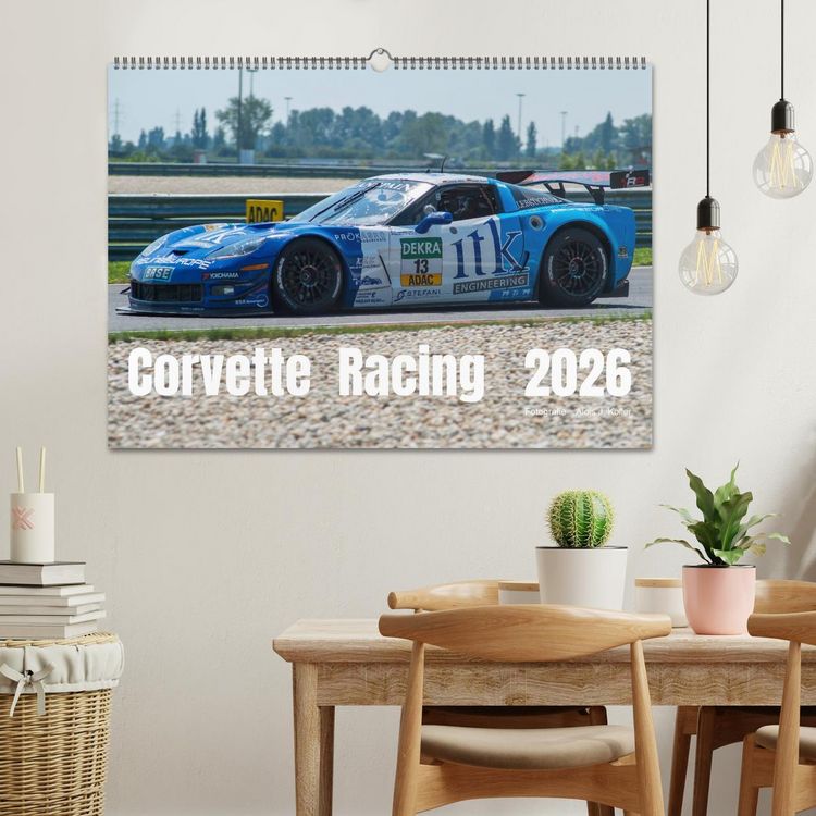 Produktbild: Corvette Racing 2026 (Wandkalender 2026 DIN A2 quer), CALVENDO Monatskalender