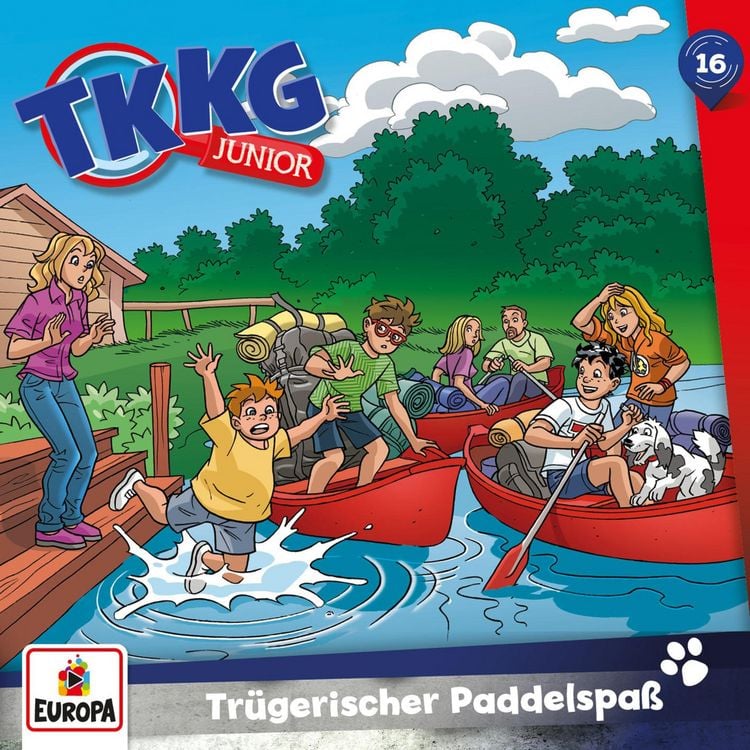 Bild vom Artikel TKKG Junior - Folge 16: Trügerischer Paddelspaß vom Autor Stefan Wolf