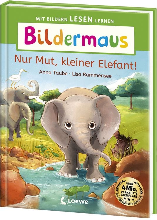 Bild vom Artikel Bildermaus - Nur Mut, kleiner Elefant! vom Autor Anna Taube