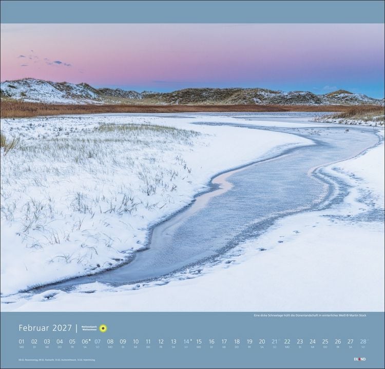 Produktbild: Nationalpark Wattenmeer Edition Kalender 2027 - Martin Stock