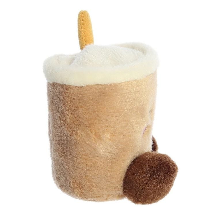 Produktbild: Aurora 33687 - Palm Pals Milky Tea Boba Soft Toy, Pl&uuml;sch, 13 cm