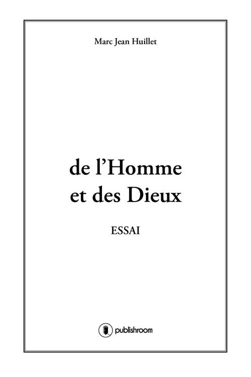 Produktbild: De l'homme et des dieux