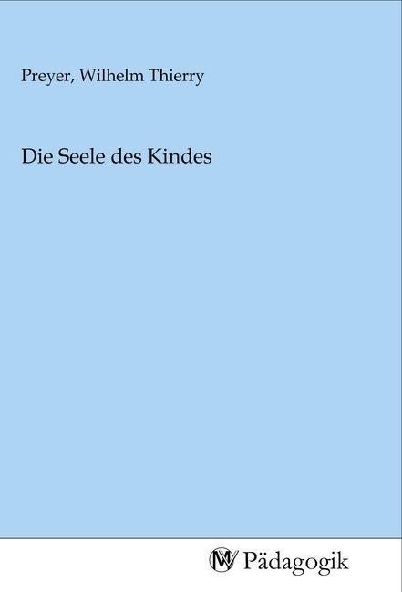 Produktbild: Die Seele des Kindes