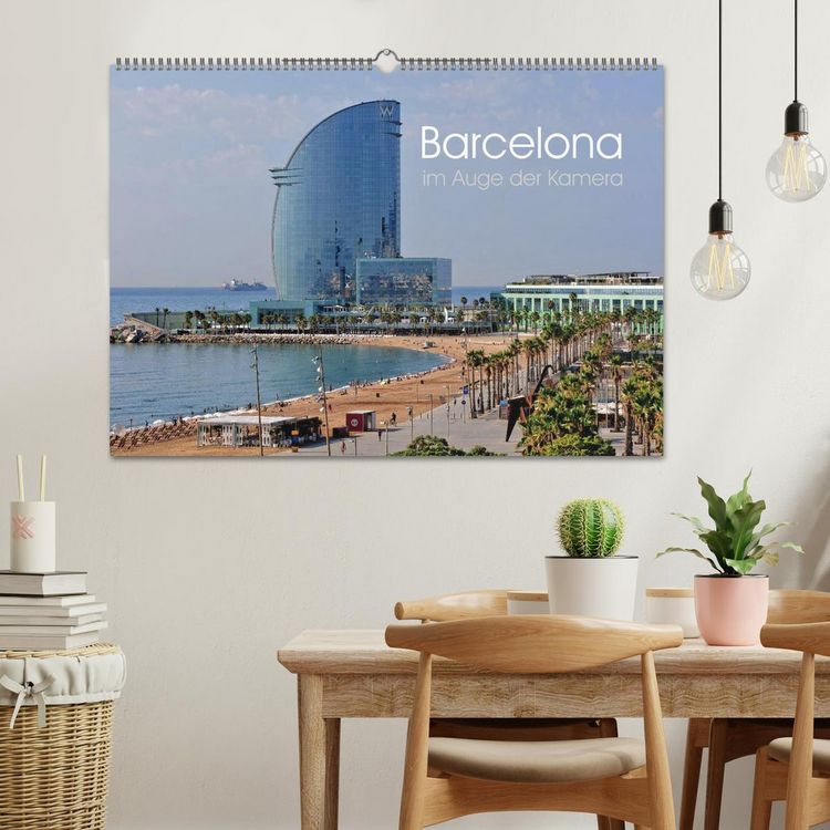 Produktbild: Barcelona im Auge der Kamera (Wandkalender 2026 DIN A2 quer), CALVENDO Monatskalender